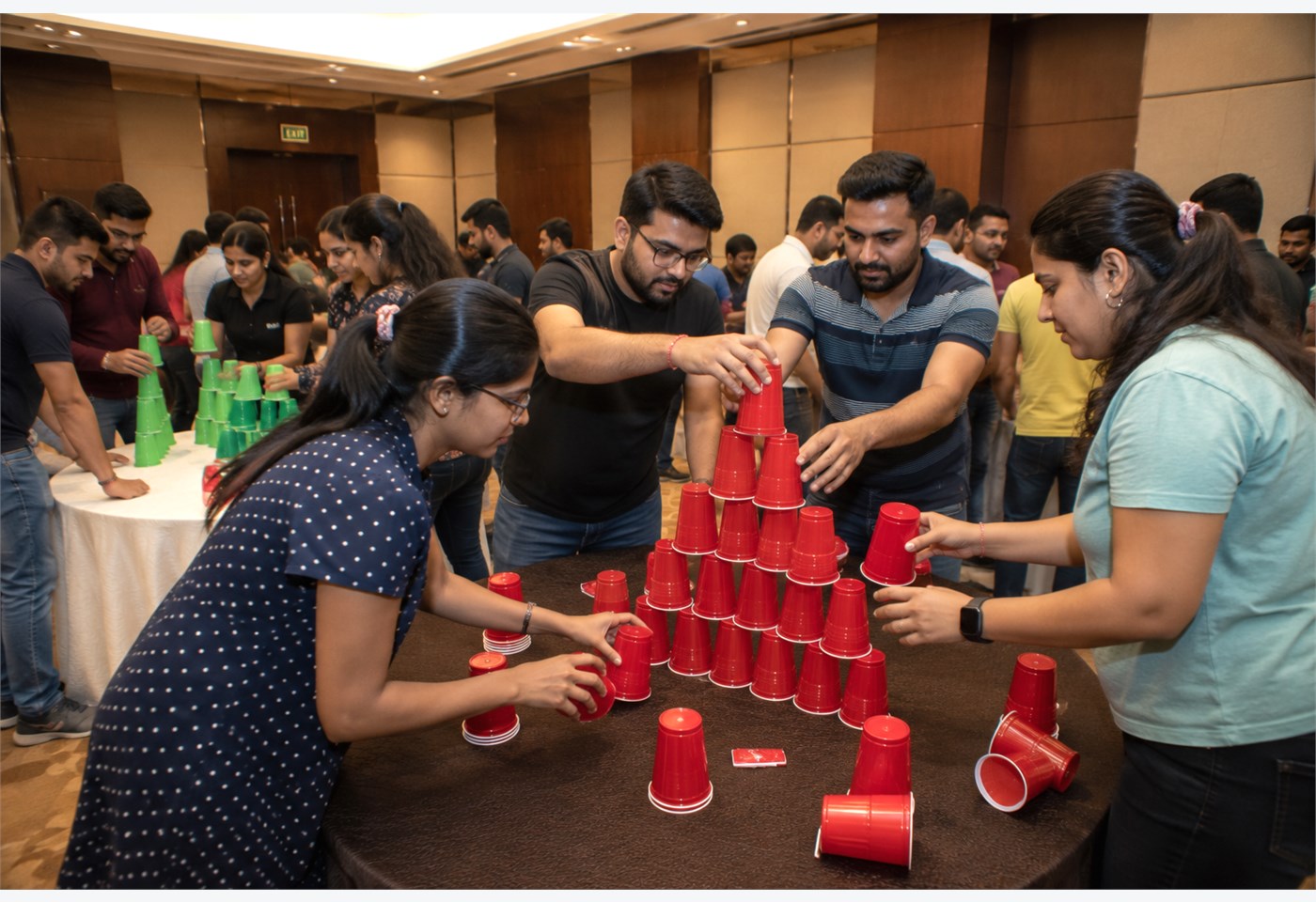 Cup Stack Challenge activity photo 1