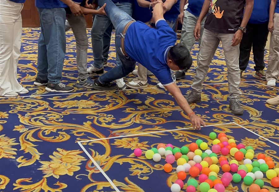 Mission Impossible team building activity