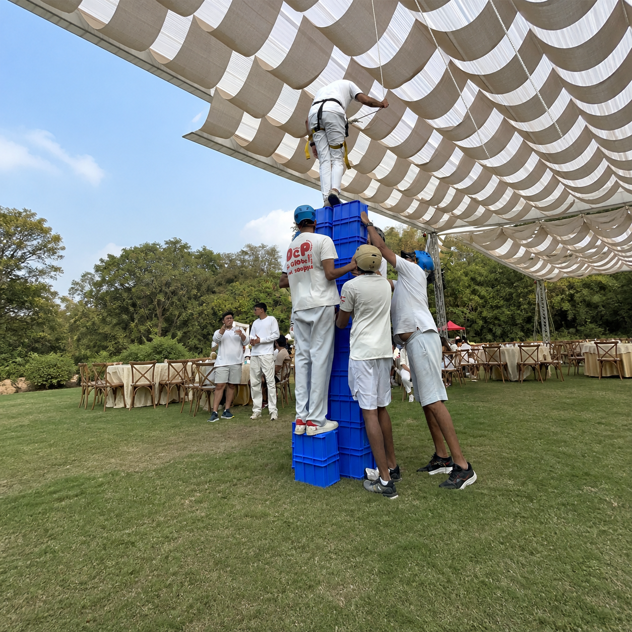 Crate Stacking Challenge activity photo 3