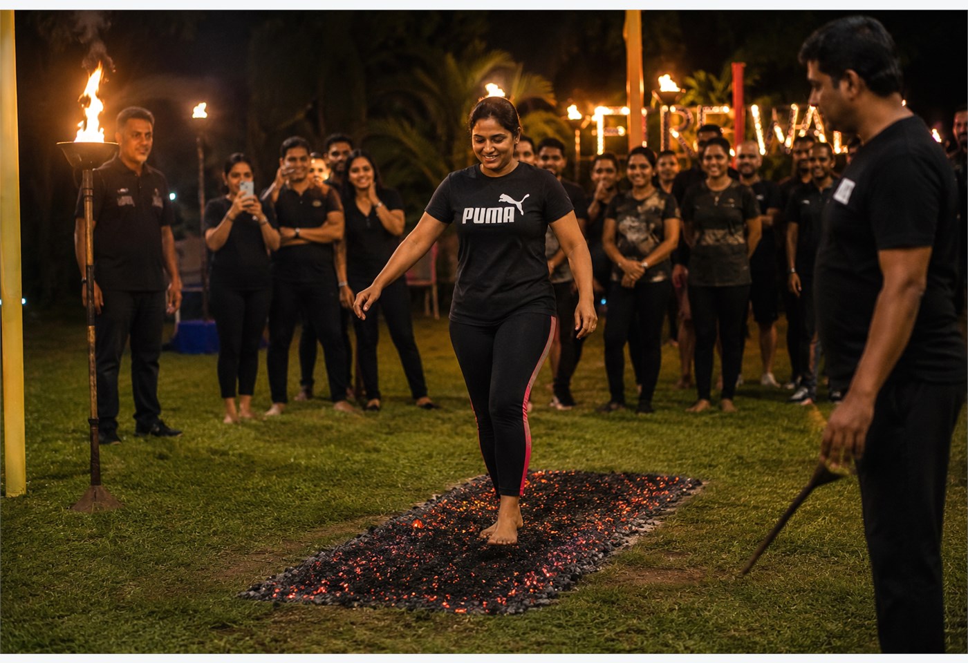 Fire Walking activity photo 2